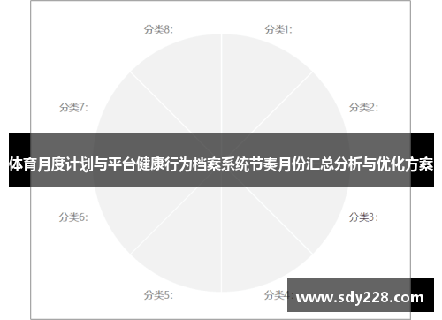 体育月度计划与平台健康行为档案系统节奏月份汇总分析与优化方案